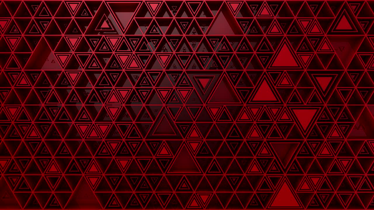 el fondo de los triángulos