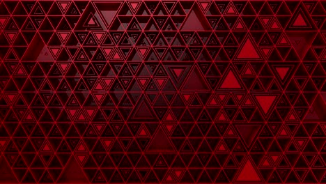 el fondo de los triángulos