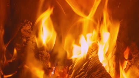 dancing flames: a visual symphony of fire's intensity captured in two frames, showcasing the dynamic movement and glowing energy of a crackling blaze