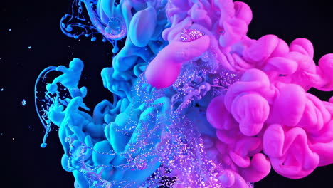 abstract ink explosion