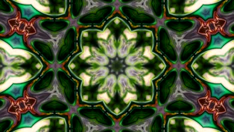 movimiento de fondo de kaleidoscopio abstractamente colorido