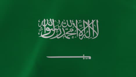 saudi arabia waving flag animation 4k moving wallpaper background