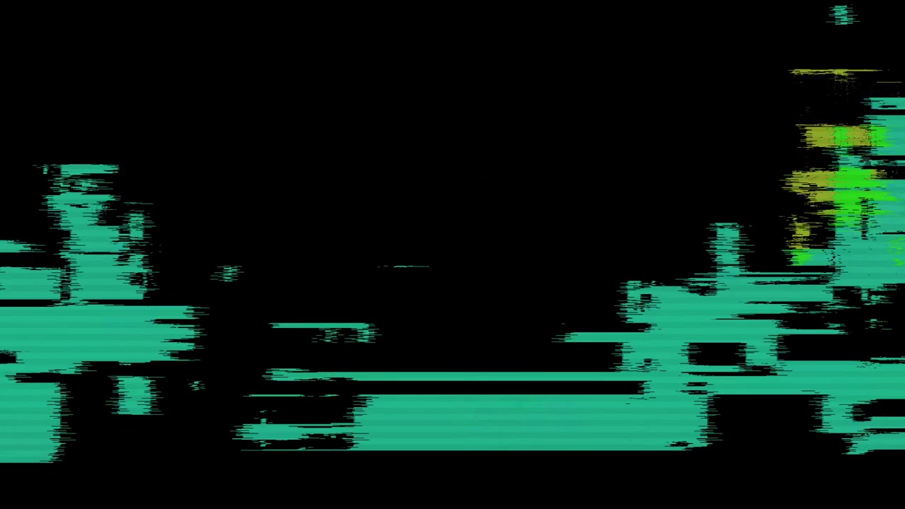 Effetto Glitch Digitale e Interferenza del Segnale