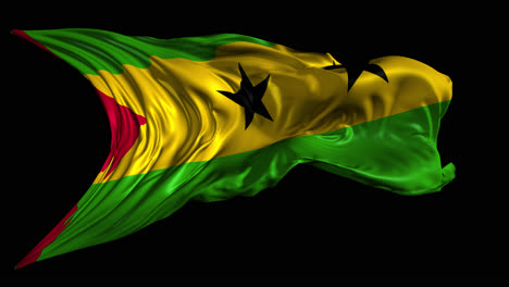 waving flag of grenada