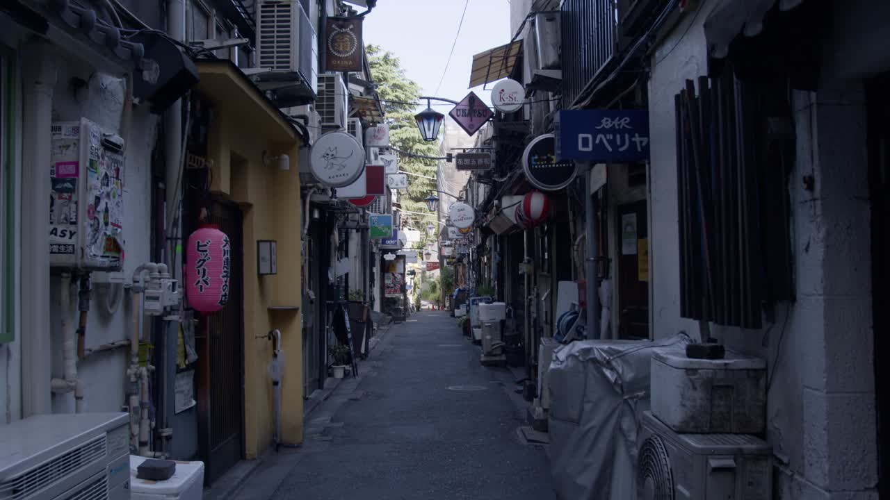 Narrow Alleyway in Japan