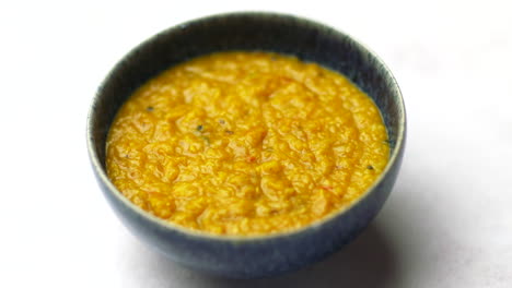 커리 렌즈 수프