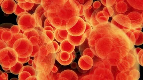 grafica organica cellulare astratto sfondo microscopico
