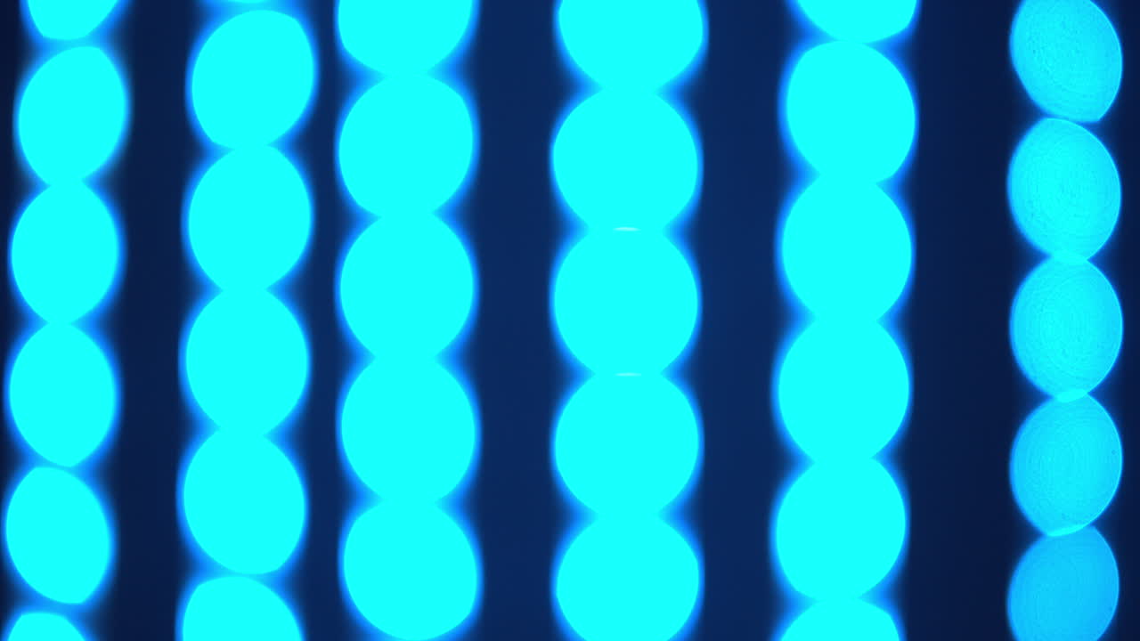 디지털 미래의 아름다운 보케