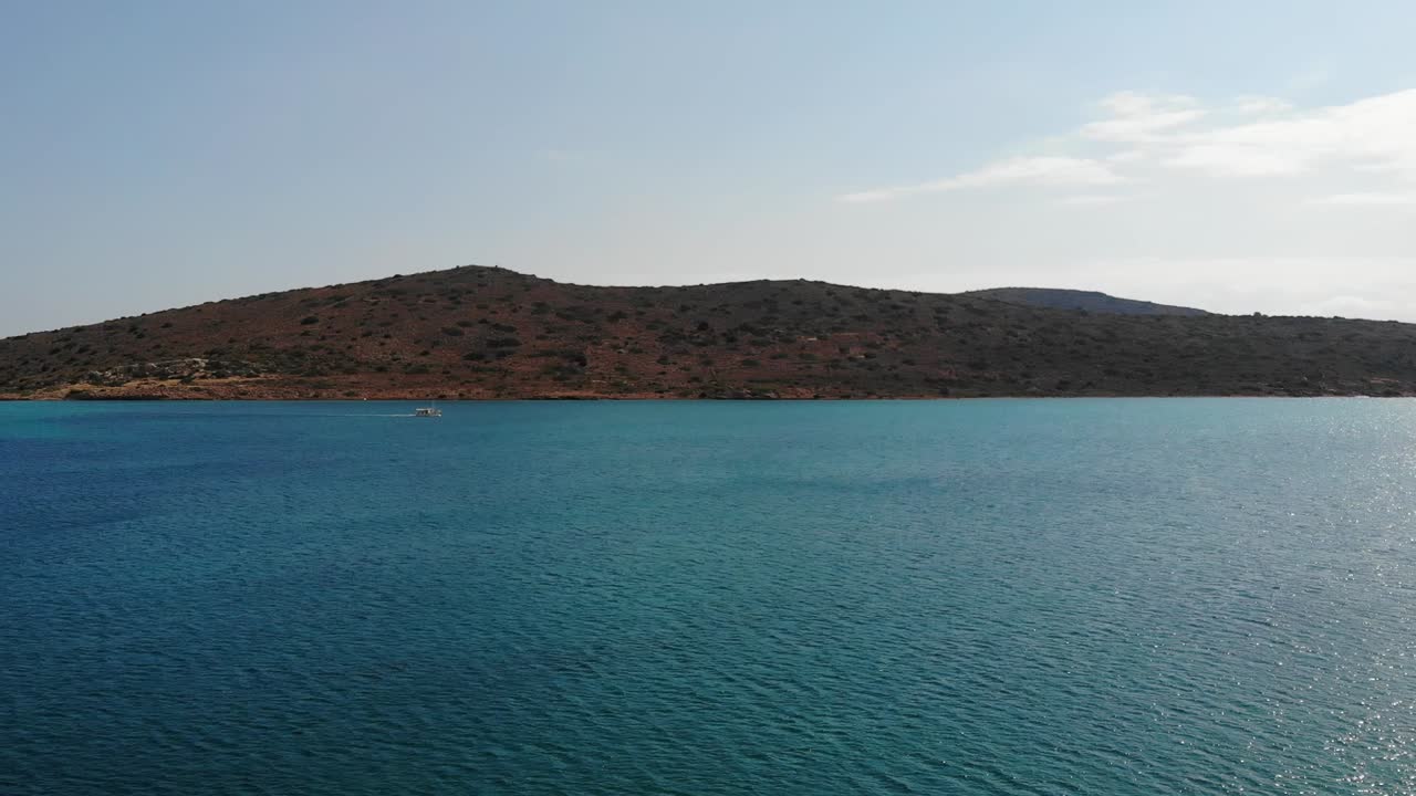 Drone Footage close by an Island