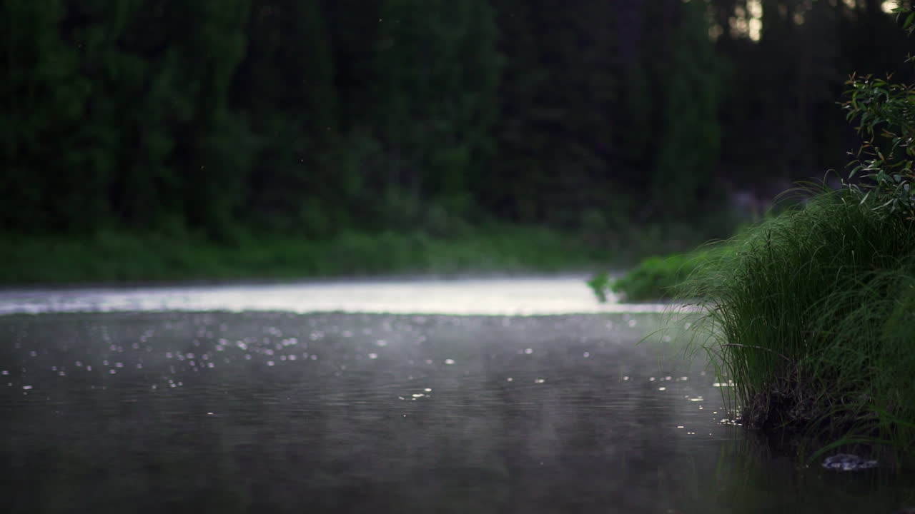 Serene River Scene at Dusk