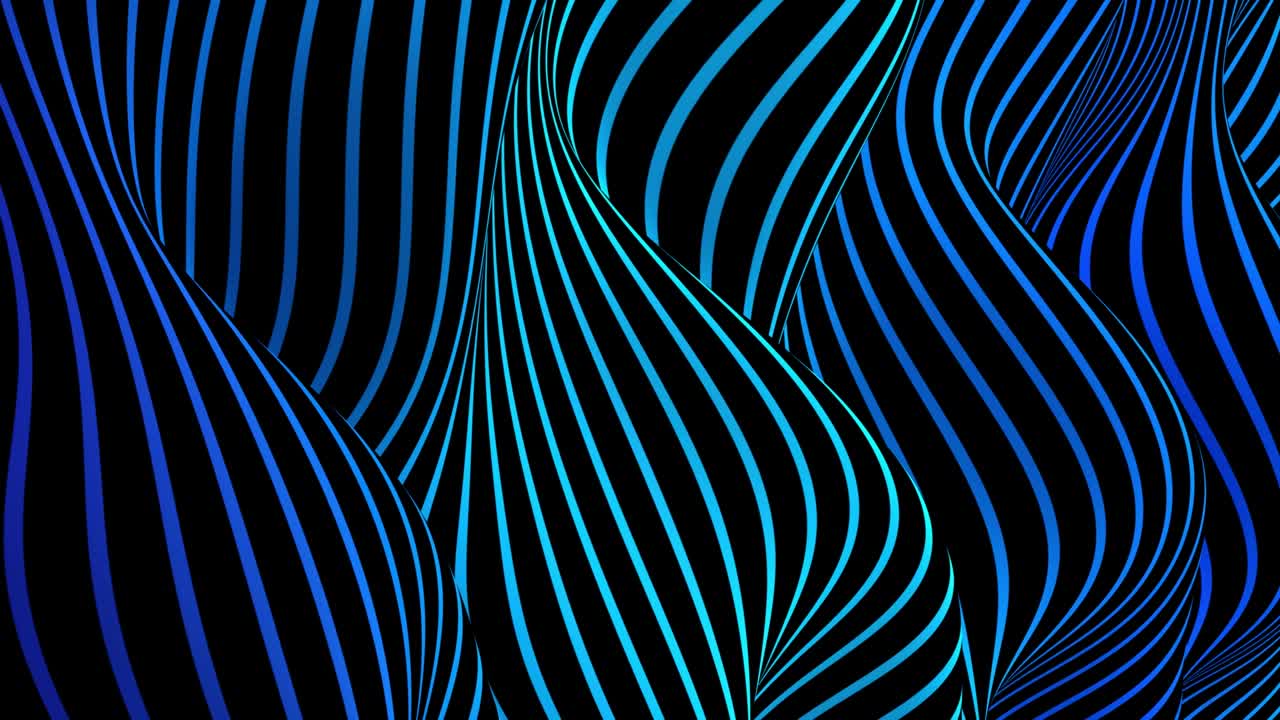 abstract background with blue lines lopped 4K animation
