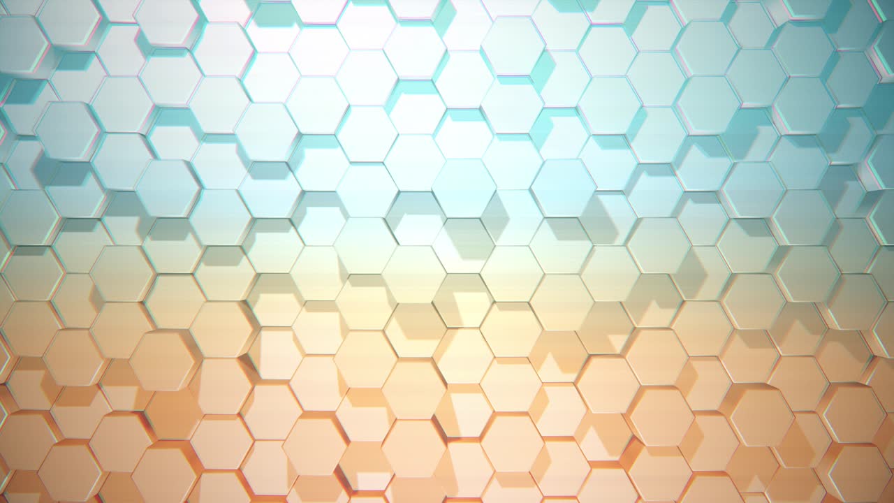 fondo hexagonal abstracto