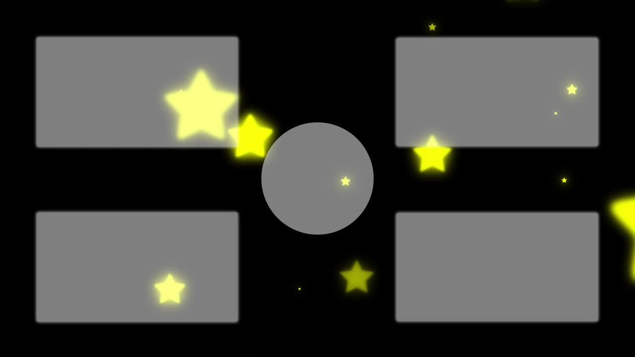 객체 조명 엔드 카드 엔딩 스크린 모션 그래픽