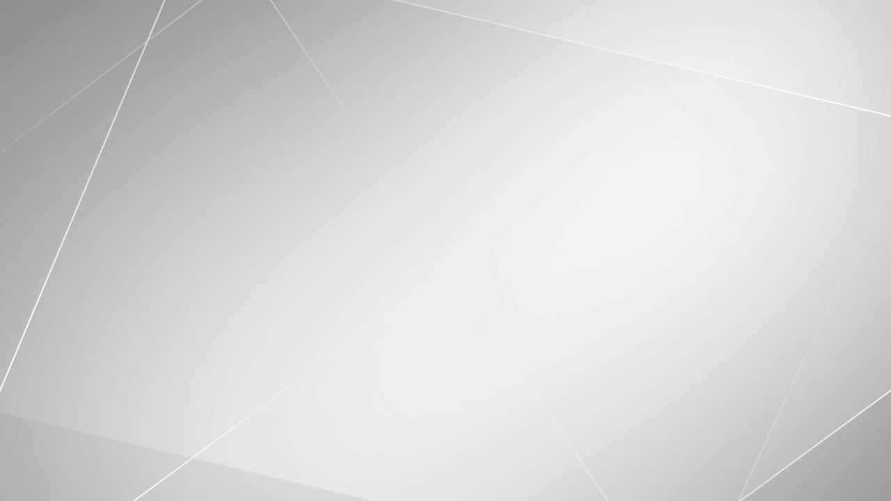 Light grey white seamless looped gradient abstract background. Blank minimal polygonal backdrop.