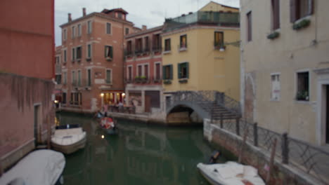 romantic evening in venice: gondola ride through charming canals