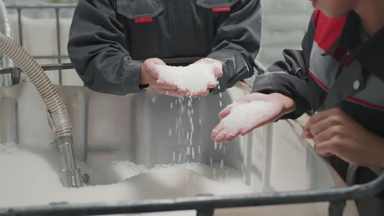 uso de gránulos de polipropileno