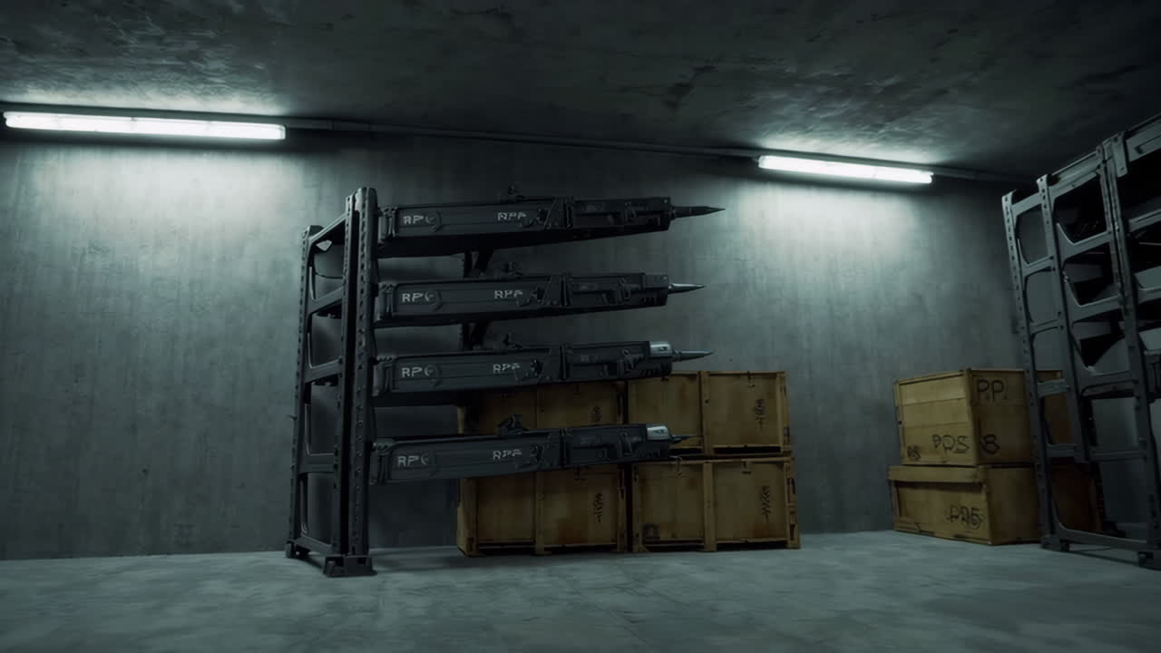 Weapon Storage Rack