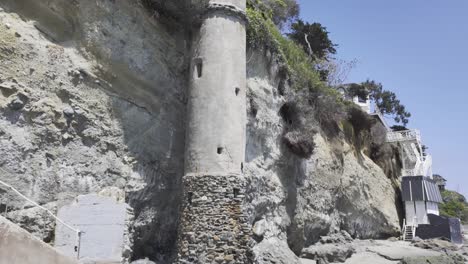 pirate bay tower on victoria beach in laguna beach ca