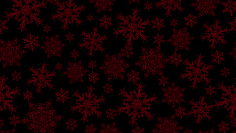 merry-Christmas-snow-Flakes-falling-rotate-background-animation,-decoration-Ornament-with-alpha-channel