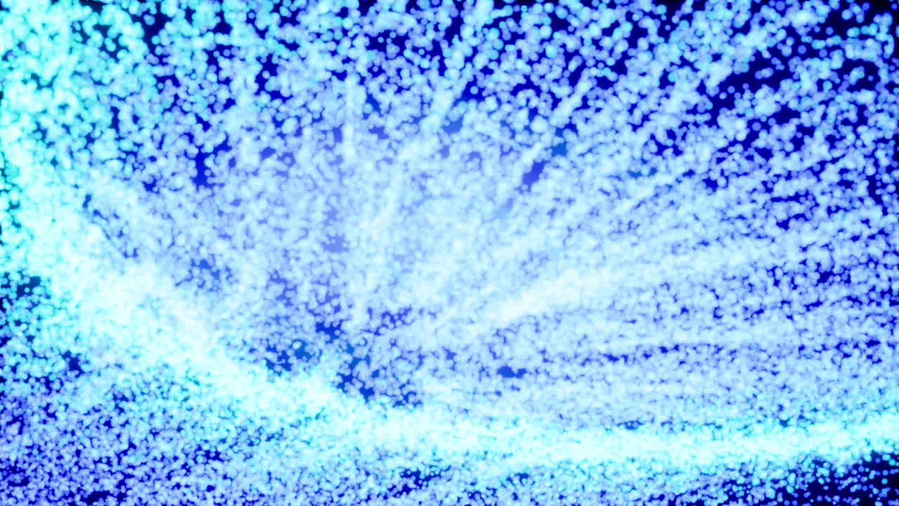 Fondo azul abstracto con destellos