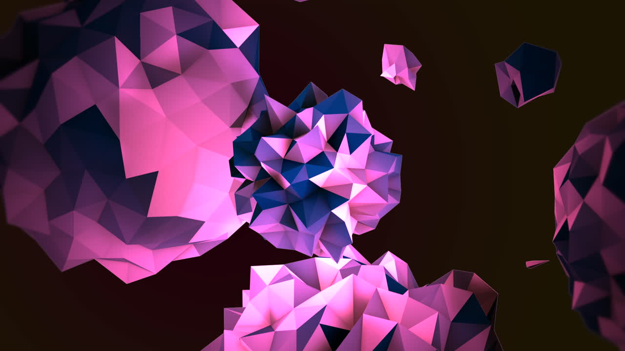 orbe líquido futurista de gradiente púrpura en una galaxia negra oscura