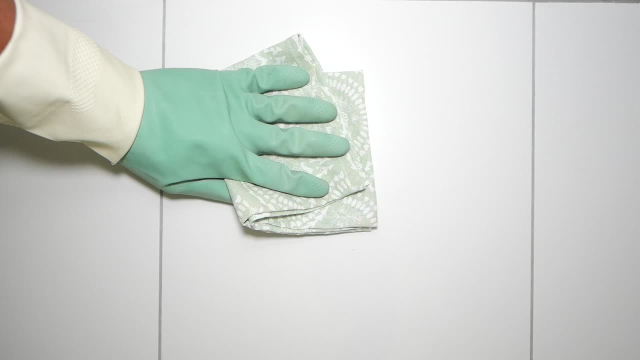 Cleaning a White Surface