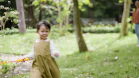 woman and child in the park