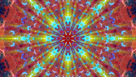 abstract colorful fantasy of caleidoscope