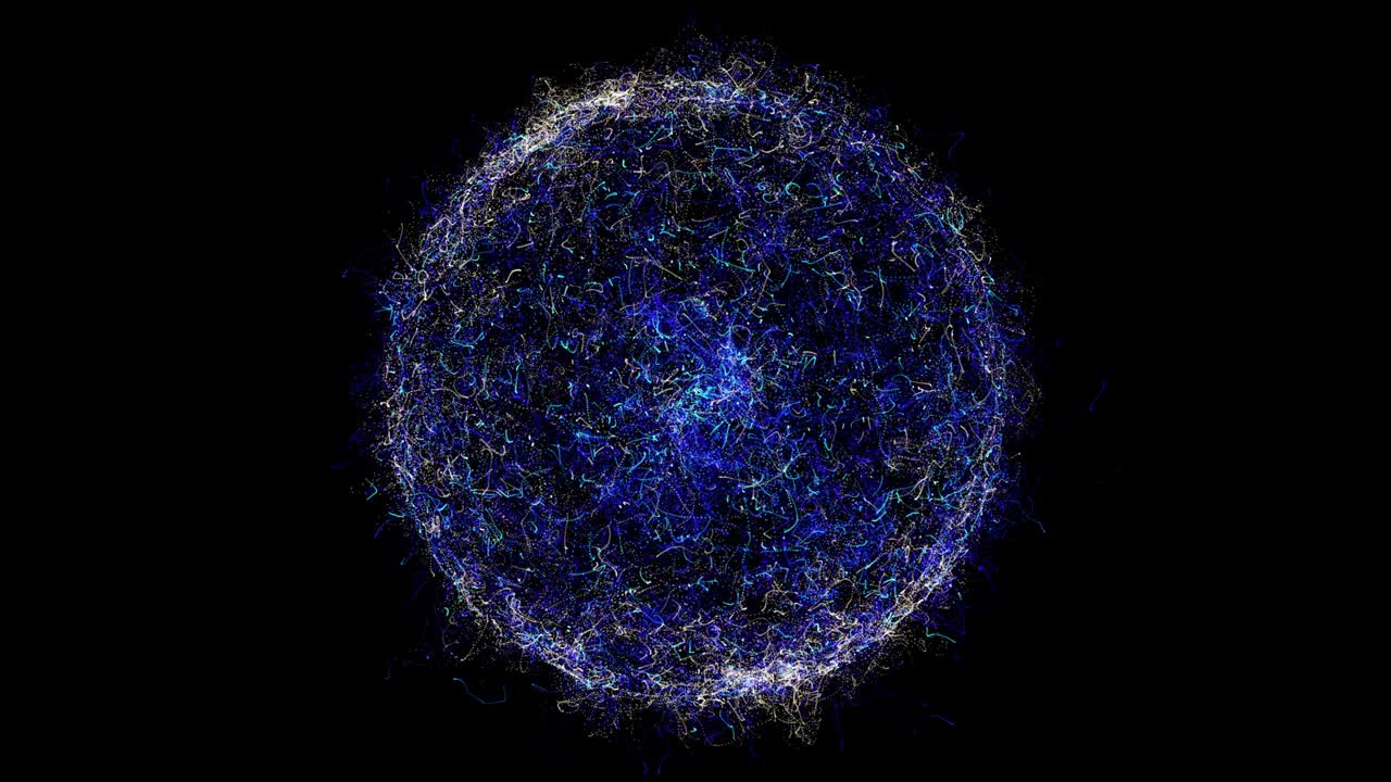 A rotating energy ball