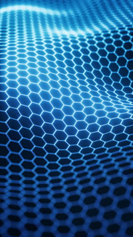 fondo gráfico hexagonal digital, renderización en 3d.