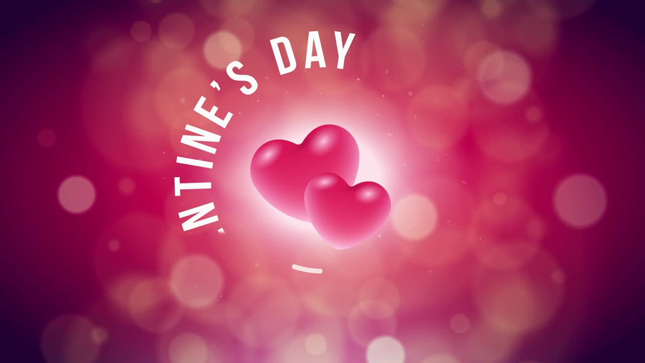 발렌타인 데이 인사 애니메이션