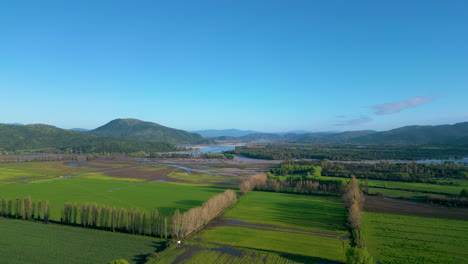 San-Javier-de-Loncomilla,-South-of-Chile,-Maule-region-from-above