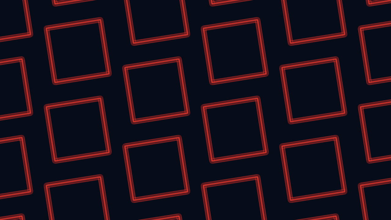 黒のグラデーションの行にある平らな立方体のパターン