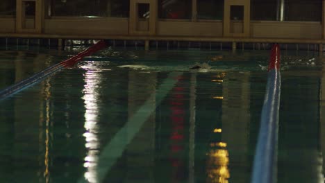 night swimming session