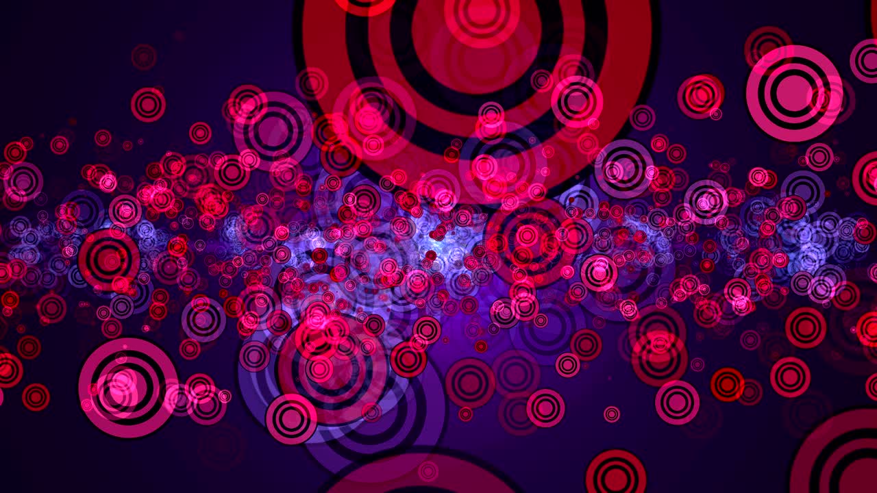 Abstract background with circles stroke