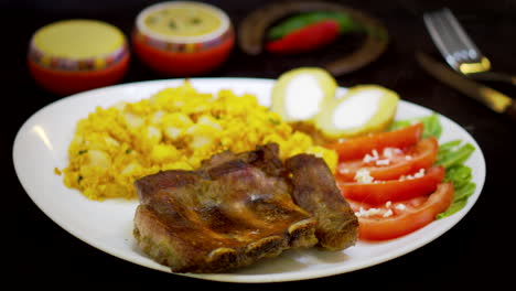 costillas de cerdo sudamericanas