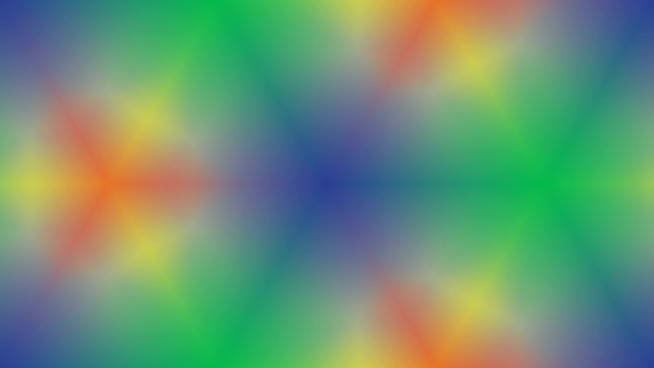 animación de fondo caleidoscópico del arco iris
