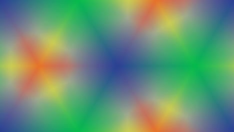 animación de fondo caleidoscópico del arco iris