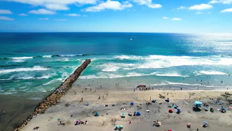 Oceanside-Beach-Und-Pier-Drohne