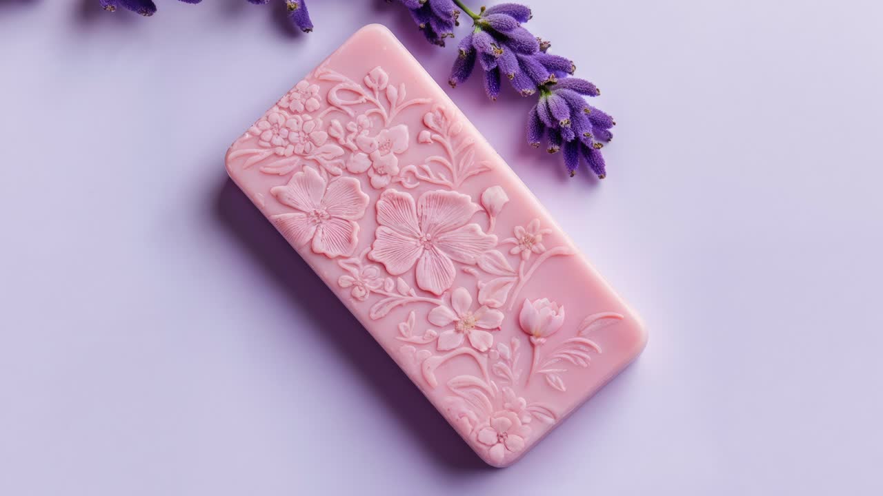 Sapone Floreale Rosa alla Lavanda