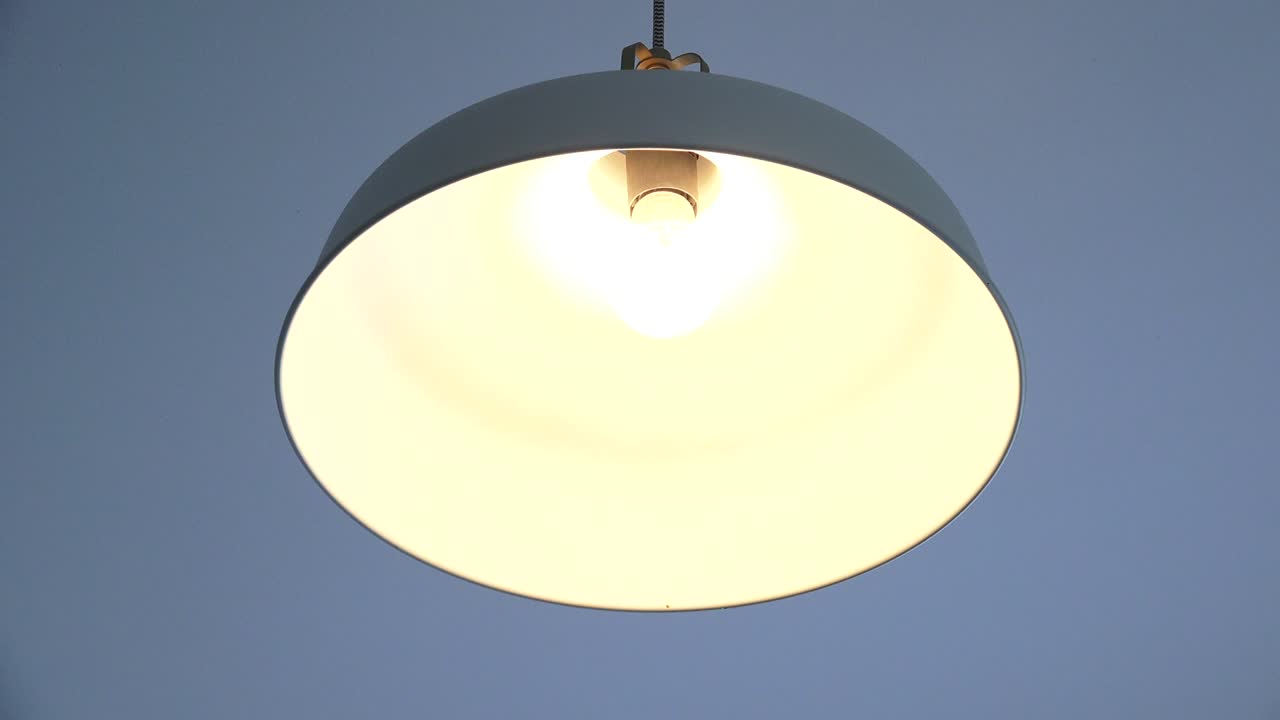 Electricity power energy go on and off