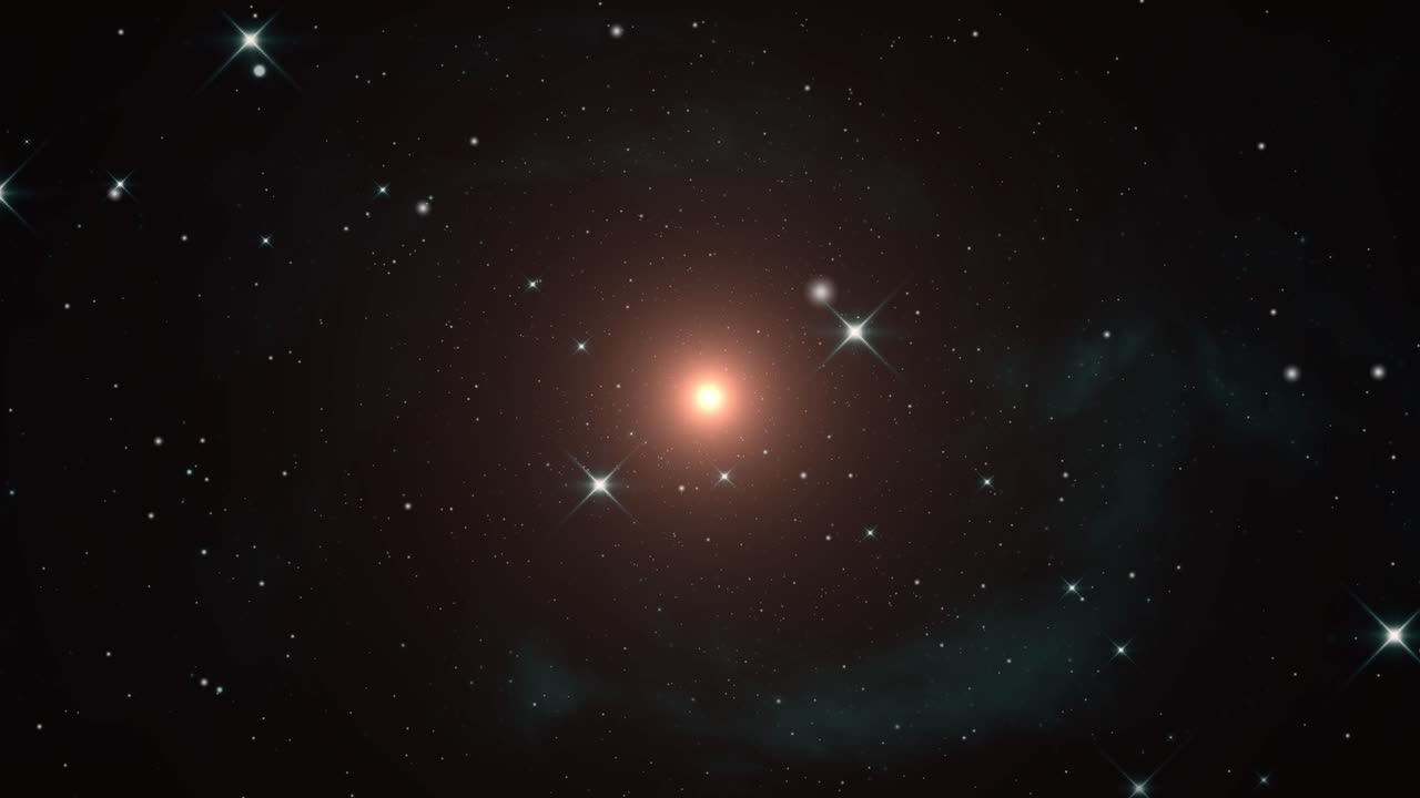 4k animated Orion star clusters in the great universe