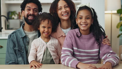 retrato de familia feliz