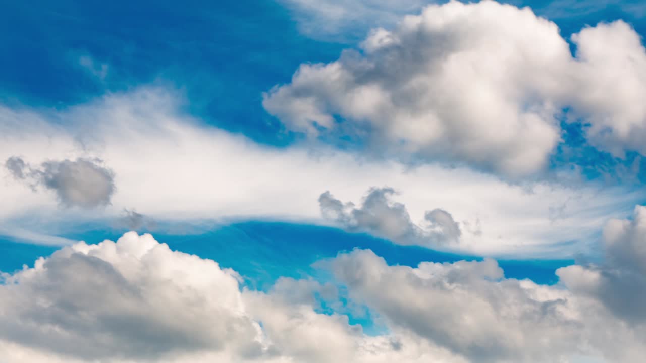 움직이는 아름다운 구름 타임  ⁇ 스