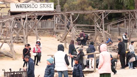 people engaging in outdoor group activity