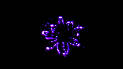 Kirlian-Fotografie-Des-Kranichschnabel-Geraniumblattes-Mit-Aura