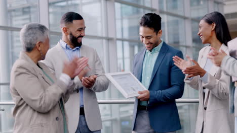 gente de negocios, certificado
