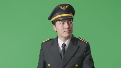 pilot in uniform