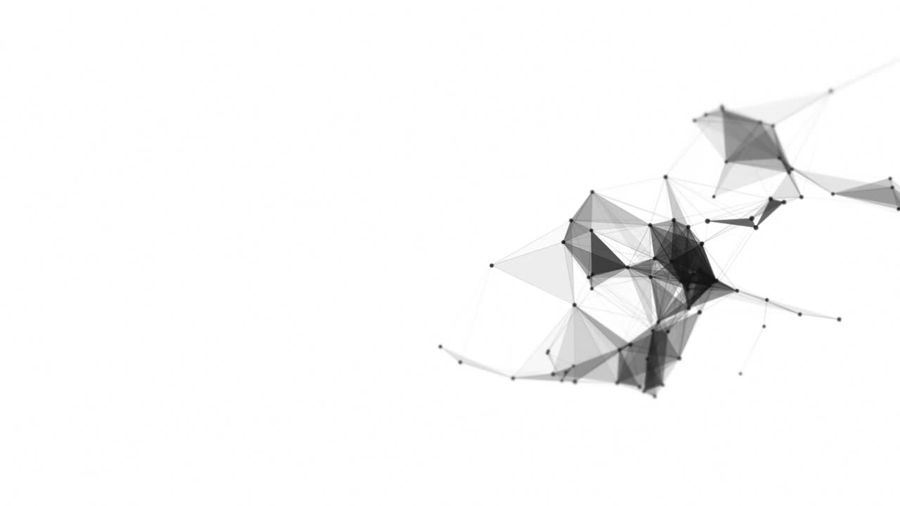 polígono de movimento de fundo abstrato