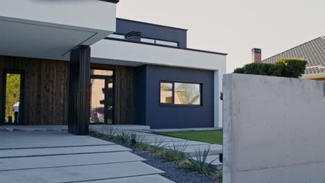modern house exterior